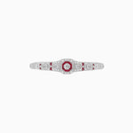 Load image into Gallery viewer, Octagon Shaped Art Deco Inspired Bracelet with Diamond and Gemstone - Shahin Jewelry