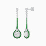 Load image into Gallery viewer, Ottoman Style Tulips Earrings with Diamond - Shahin Jewelry