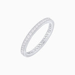 Load image into Gallery viewer, Round Diamond Full Eternity Wedding Band - Shahin Jewelry