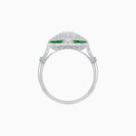 Load image into Gallery viewer, Scarab Vintage Art Deco Style Cocktail Diamond Ring - Shahin Jewelry