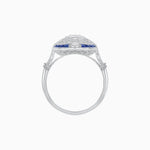 Load image into Gallery viewer, Scarab Vintage Art Deco Style Cocktail Diamond Ring - Shahin Jewelry