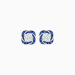 Load image into Gallery viewer, Swirl Convertible Stud Earrings with Diamond - Shahin Jewelry