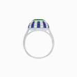 Load image into Gallery viewer, Unique Antique Inspired Gemstone Ring - Shahin Jewelry