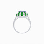 Load image into Gallery viewer, Unique Antique Inspired Gemstone Ring - Shahin Jewelry
