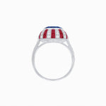 Load image into Gallery viewer, Unique Antique Inspired Gemstone Ring - Shahin Jewelry