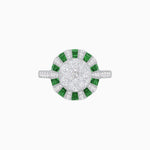 Load image into Gallery viewer, Unique Illusion Setting Antique Inspired Ring - Shahin Jewelry