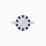Load image into Gallery viewer, Unique Illusion Setting Antique Inspired Ring - Shahin Jewelry