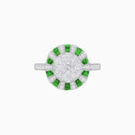 Load image into Gallery viewer, Unique Illusion Setting Antique Inspired Ring - Shahin Jewelry