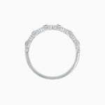 Load image into Gallery viewer, Vintage Inspired Diamond and Spinel Stackable Half Band - Shahin Jewelry