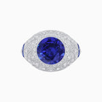 Load image into Gallery viewer, Vintage Inspired Engagement Gemstone Ring - Shahin Jewelry