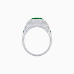 Load image into Gallery viewer, Vintage Inspired Engagement Gemstone Ring - Shahin Jewelry