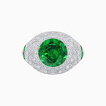 Load image into Gallery viewer, Vintage Inspired Engagement Gemstone Ring - Shahin Jewelry