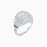 Load image into Gallery viewer, Vintage Inspired Engagement Illusion Diamond Ring - Shahin Jewelry
