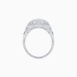 Load image into Gallery viewer, Vintage Inspired Engagement Illusion Diamond Ring - Shahin Jewelry