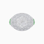 Load image into Gallery viewer, Vintage Inspired Engagement Illusion Diamond Ring - Shahin Jewelry
