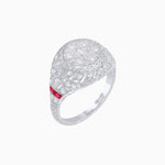 Load image into Gallery viewer, Vintage Inspired Engagement Illusion Diamond Ring - Shahin Jewelry