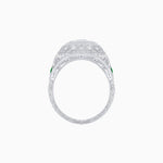 Load image into Gallery viewer, Vintage Inspired Engagement Illusion Diamond Ring - Shahin Jewelry