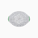 Load image into Gallery viewer, Vintage Inspired Engagement Illusion Diamond Ring - Shahin Jewelry
