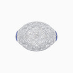 Load image into Gallery viewer, Vintage Inspired Engagement Illusion Diamond Ring - Shahin Jewelry