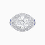 Load image into Gallery viewer, Vintage Inspired Engagement Ring - Shahin Jewelry