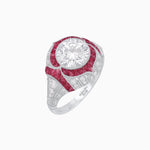 Load image into Gallery viewer, Vintage Inspired Engagement Ring - Shahin Jewelry