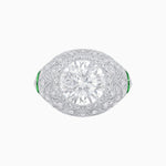 Load image into Gallery viewer, Vintage Inspired Engagement Ring - Shahin Jewelry