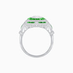 Load image into Gallery viewer, Vintage Inspired Engagement Ring with Diamond - Shahin Jewelry