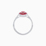 Load image into Gallery viewer, Vintage - Inspired Marquise Cut Ring Mounting with French - Cut Gemstone Halo - Shahin Jewelry