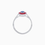 Load image into Gallery viewer, Vintage - Inspired Marquise Cut Ring Mounting with French - Cut Gemstone Halo - Shahin Jewelry
