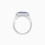 Load image into Gallery viewer, Vintage - Inspired Multi - Halo Gemstone Ring - Shahin Jewelry