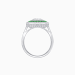 Load image into Gallery viewer, Vintage - Inspired Multi - Halo Gemstone Ring - Shahin Jewelry
