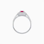 Load image into Gallery viewer, Vintage Inspired Oval Cut Double Halo Engagement Ring - Shahin Jewelry