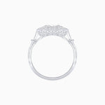 Load image into Gallery viewer, Vintage - Inspired Round Halo Diamond Mounting Engagement Ring - Shahin Jewelry