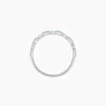 Load image into Gallery viewer, Vintage Inspired Sapphire and Diamond Brilliance Eternity Band - Shahin Jewelry