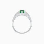 Load image into Gallery viewer, Vintage Inspired Sapphire & Diamond Ring - Shahin Jewelry