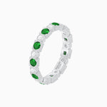 Load image into Gallery viewer, Vintage Inspired Stackable full Band - Shahin Jewelry