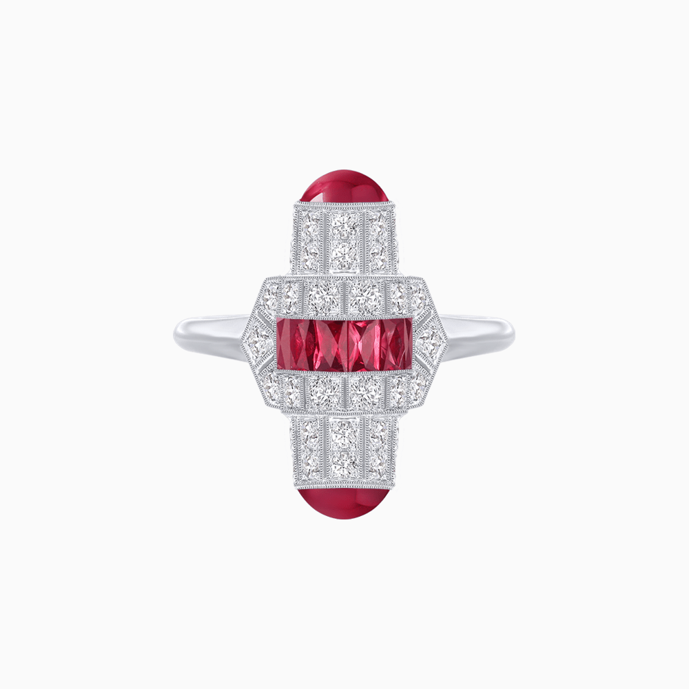 Vintage Long Ring – Rocket - Inspired Design - Shahin Jewelry
