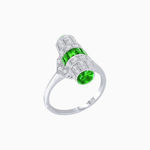 Load image into Gallery viewer, Vintage Long Ring – Rocket - Inspired Design - Shahin Jewelry