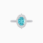 Load image into Gallery viewer, White Gold Ring with Diamonds and Apetite - Shahin Jewelry