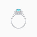 Load image into Gallery viewer, White Gold Ring with Diamonds and Apetite - Shahin Jewelry