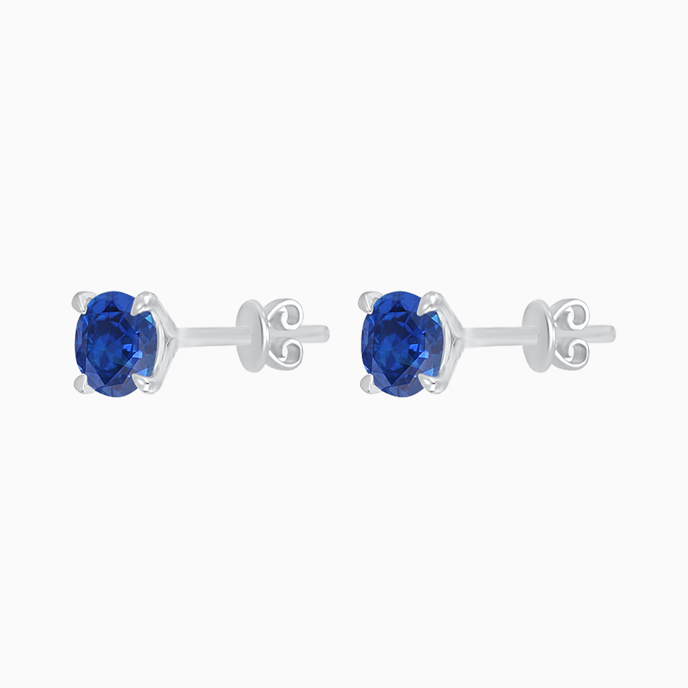 Convertible Round Stud Earrings with Diamond Accent Jackets