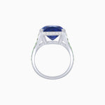 Load image into Gallery viewer, Heart Shape Ring with Diamond Accents