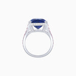 Load image into Gallery viewer, Heart Shape Ring with Diamond Accents