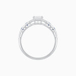 Load image into Gallery viewer, Cushion Shape Arrow Head Shank Ring with Diamond
