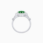Load image into Gallery viewer, Vintage Style Pear-Shaped Halo Ring with Customizable Center Stone