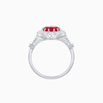 Load image into Gallery viewer, Vintage Style Pear-Shaped Halo Ring with Customizable Center Stone