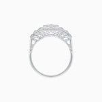 Load image into Gallery viewer, Art Deco Style Stepped Down Illusion Diamond Ring
