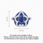 Load image into Gallery viewer, Art Deco Inspired pear shaped engagement ring with diamond