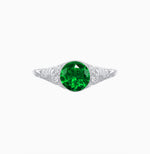Load image into Gallery viewer, Antique Inspired Round Center Mounting Ring with Scrollwork
