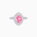 Load image into Gallery viewer, 14K White Gold Pink Tourmaline and Diamond Ring – Classic Collection
